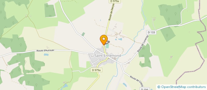 localisation de l'entreprise COMITE DES FETES  SAINT-ENNEMOND