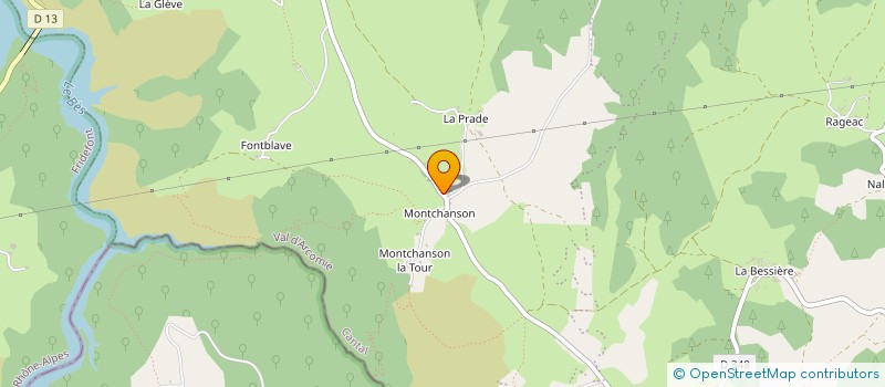 localisation de l'entreprise COMITE DES FETES à VAL D'ARCOMIE