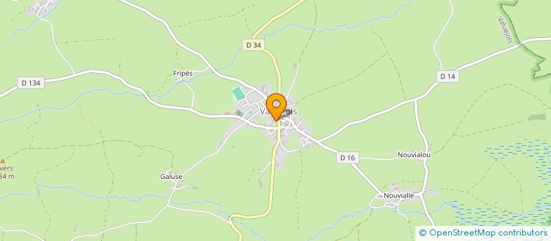 localisation de l'entreprise COMITE DES FETES à VALUEJOLS