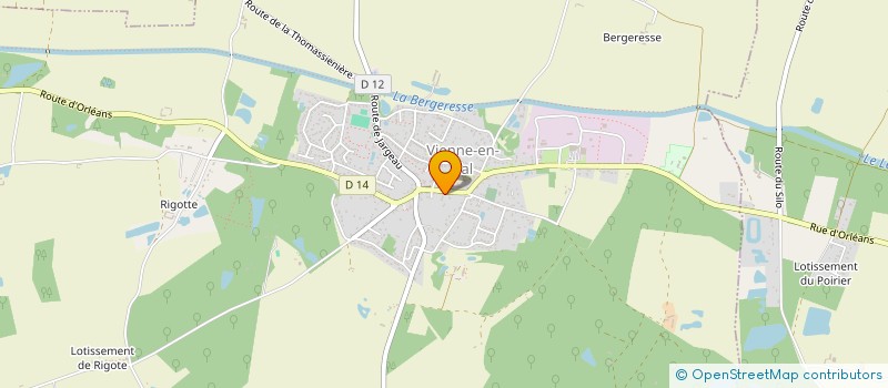 localisation de l'entreprise COMITE DES FETES à VANNES-SUR-COSSON