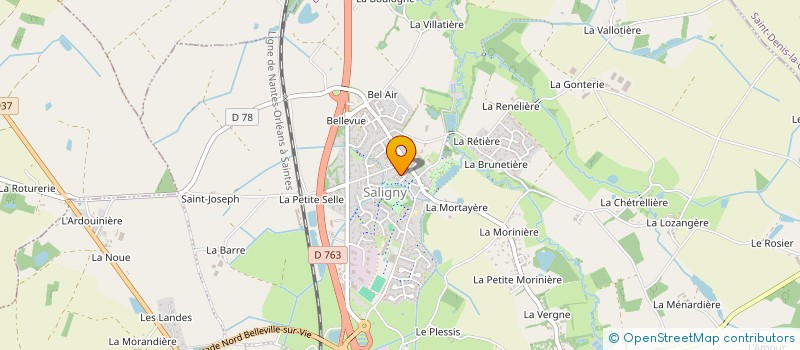 localisation de l'entreprise COMITE DES FETES à BELLEVIGNY