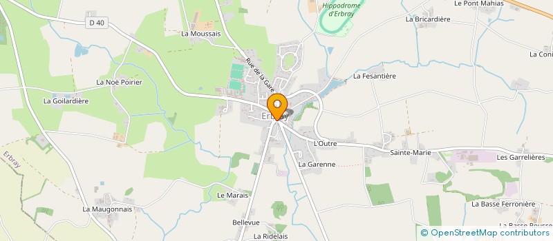 localisation de l'entreprise COMITE DES FETES à SOUDAN