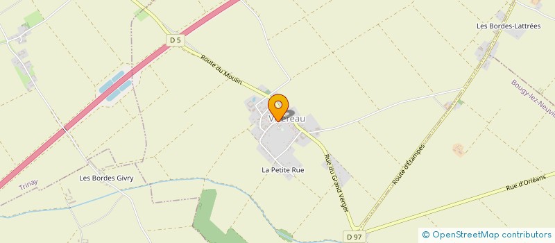 localisation de l'entreprise COMITE DES FETES à VILLEREAU