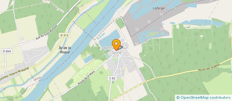 localisation de l'entreprise COMITE DES FETES à LES TROIS LACS