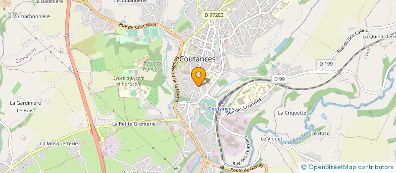 localisation de l'entreprise COMITE DES FETES  GOUVILLE-SUR-MER