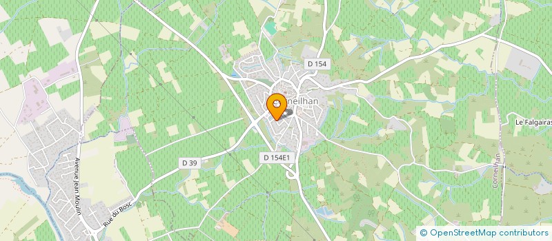 localisation de l'entreprise COMITE DES FETES à CORNEILHAN