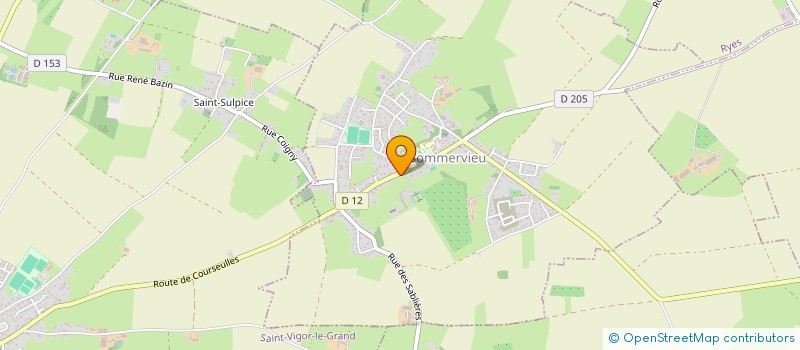 localisation de l'entreprise COMITE DES FETES  SOMMERVIEU