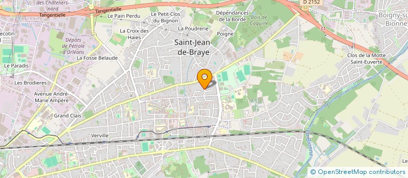 localisation de l'entreprise COMITE DES FETES ABRAYSIEN à SAINT-JEAN-DE-BRAYE