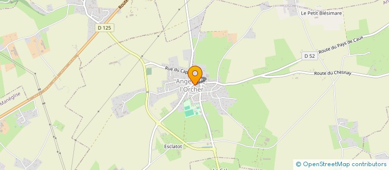 localisation de l'entreprise COMITE DES FETES D'ANGERVILLE L'ORCHER  ANGERVILLE-L'ORCHER
