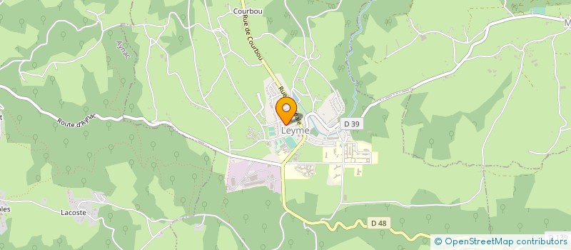 localisation de l'entreprise COMITE DES FETES D'ANGLARS  ANGLARS