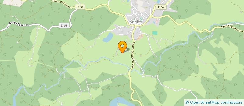 localisation de l'entreprise COMITE DES FETES D ANGLES SUR TARN à ANGLES