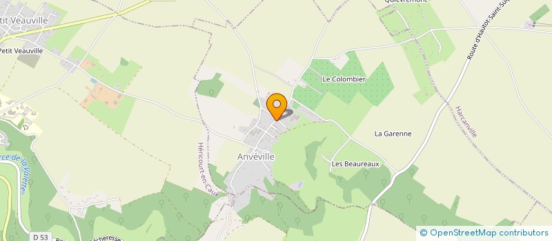 localisation de l'entreprise COMITE DES FETES D'ANVEVILLE  ANVEVILLE