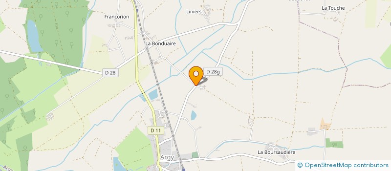 localisation de l'entreprise COMITE DES FETES D'ARGY à ARGY