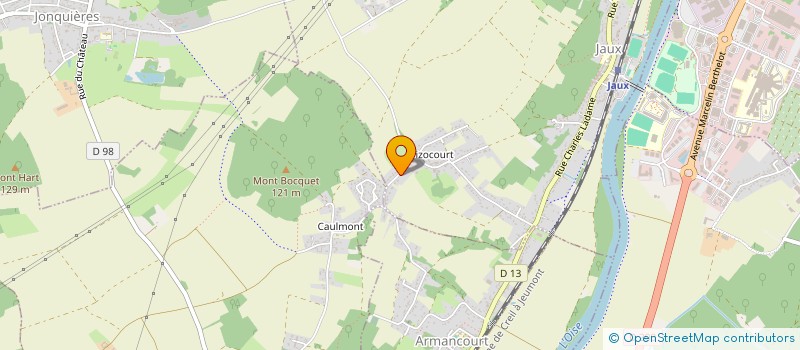 localisation de l'entreprise COMITE DES FETES D'ARMANCOURT  ARMANCOURT