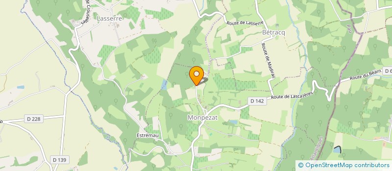 localisation de l'entreprise COMITE DES FETES D'ARROSES  ARROSES