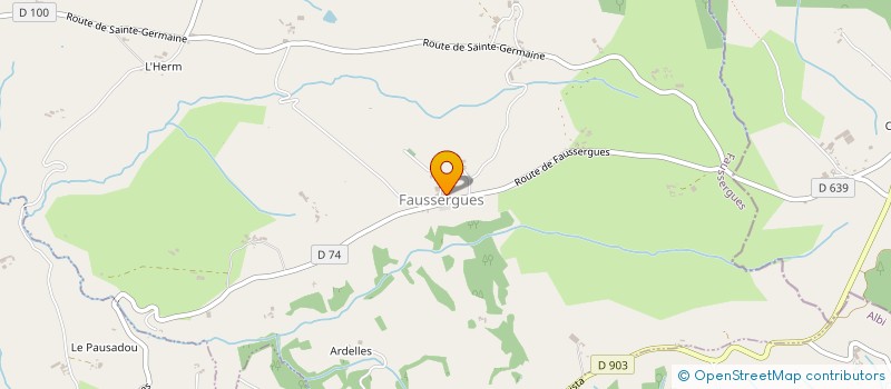 localisation de l'entreprise COMITE DES FETES D'ASSAC  ASSAC