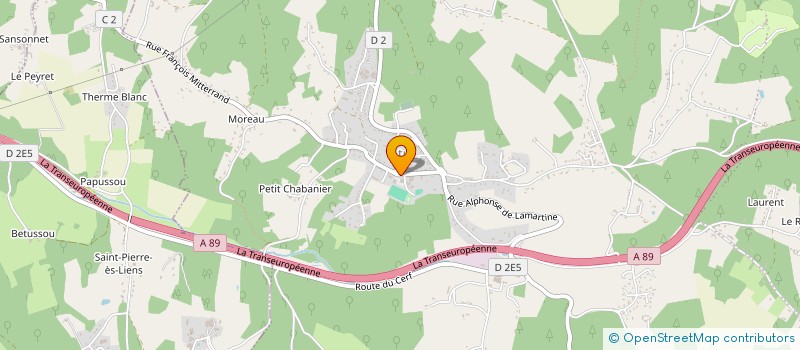 localisation de l'entreprise COMITE DES FETES D'ATUR  BOULAZAC ISLE MANOIRE