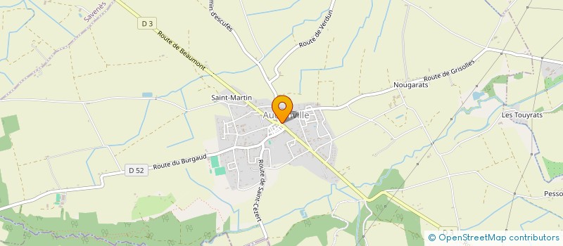 localisation de l'entreprise COMITE DES FETES D'AUCAMVILLE à AUCAMVILLE