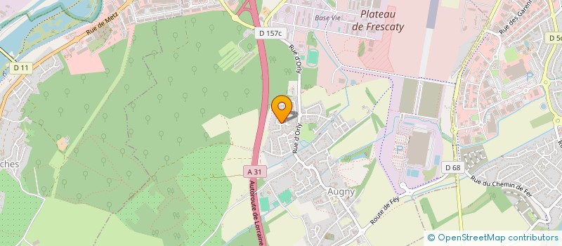 localisation de l'entreprise COMITE DES FETES D'AUGNY  AUGNY