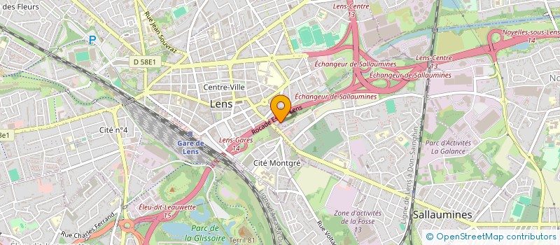 localisation de l'entreprise COMITE DES FETES D ELEU-DIT-LEAUWETTE  ELEU-DIT-LEAUWETTE