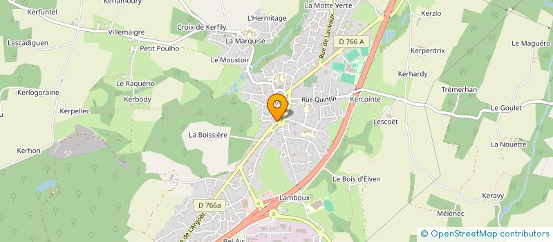 localisation de l'entreprise COMITE DES FETES D'ELVEN à ELVEN