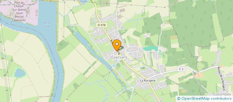 localisation de l'entreprise COMITE DES FETES D'EPERVANS  EPERVANS