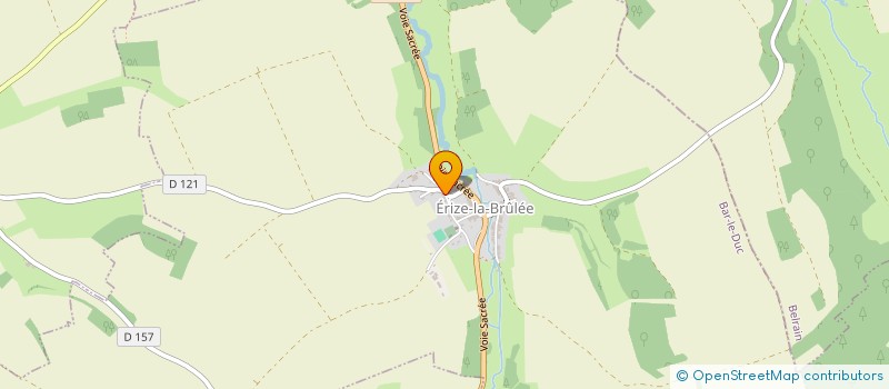 localisation de l'entreprise COMITE DES FETES D'ERIZE LA BRULEE à ERIZE-LA-BRULEE