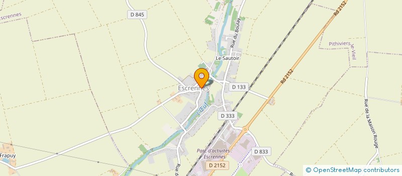 localisation de l'entreprise COMITE DES FETES D'ESCRENNES à ESCRENNES