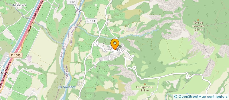 localisation de l'entreprise COMITE DES FETES D ESPARRON à ESPARRON