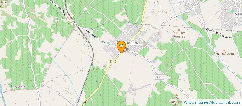 localisation de l'entreprise COMITE DES FETES D'ESPONDEILHAN à ESPONDEILHAN