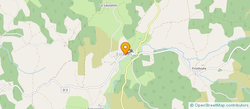 localisation de l'entreprise COMITE DES FETES D ESTABLES à MONTS-DE-RANDON