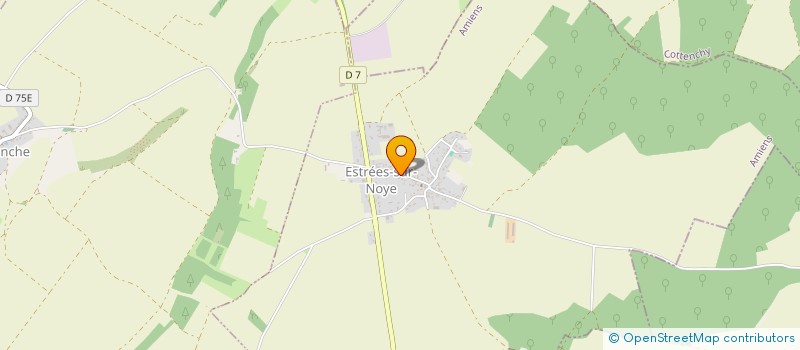 localisation de l'entreprise COMITE DES FETES D ESTREES SUR NOYE  AILLY-SUR-NOYE