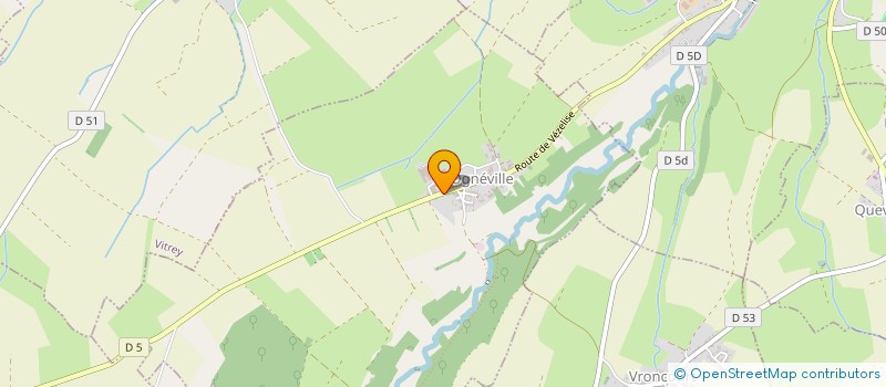 localisation de l'entreprise COMITE DES FETES D'OGNEVILLE  OGNEVILLE