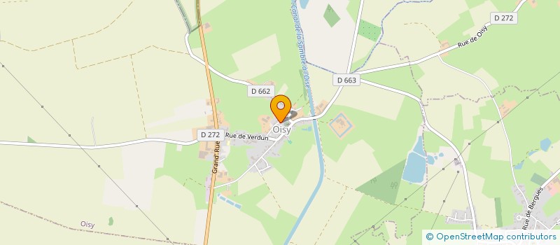 localisation de l'entreprise COMITE DES FETES D'OISY à OISY