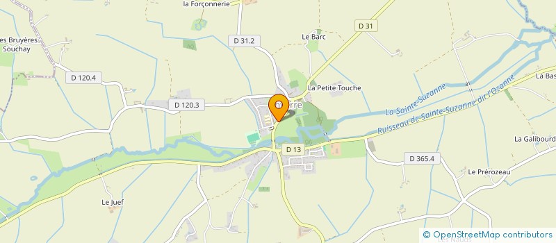 localisation de l'entreprise COMITE DES FETES D UNVERRE à UNVERRE