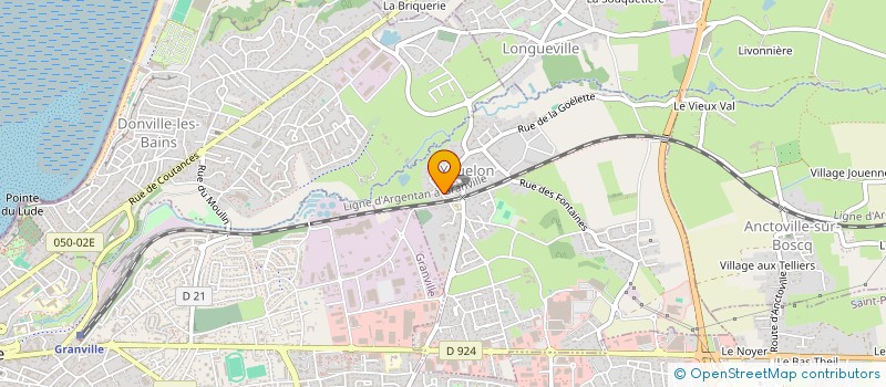 localisation de l'entreprise COMITE DES FETES D'YQUELON  YQUELON