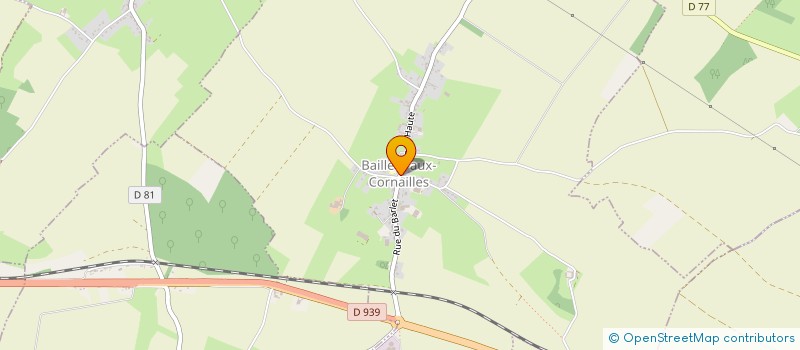 localisation de l'entreprise COMITE DES FETES DE BAILLEUL-AUX-CORNAILLES  BAILLEUL-AUX-CORNAILLES