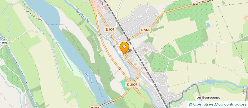 localisation de l'entreprise COMITE DES FETES DE BATILLY EN PUISAYE  BATILLY-EN-PUISAYE
