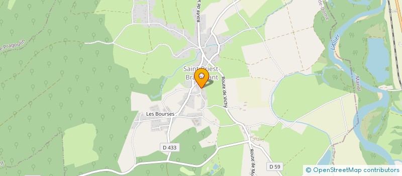 localisation de l'entreprise COMITE DES FETES DE BEAUMONT LES RANDAN  BEAUMONT-LES-RANDAN