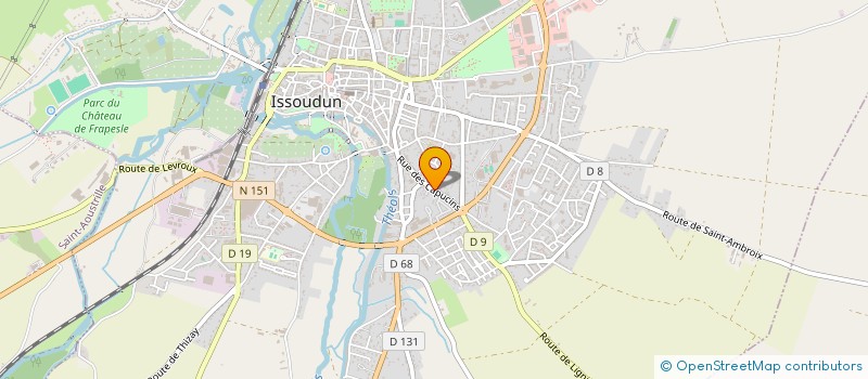 localisation de l'entreprise COMITE DES FETES DE BEL AIR à ISSOUDUN