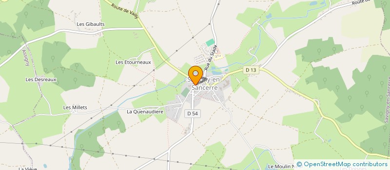 localisation de l'entreprise COMITE DES FETES DE BELLEVILLE  BELLEVILLE-SUR-LOIRE