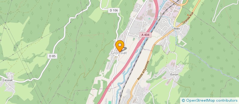 localisation de l'entreprise COMITE DES FETES DE BELLIGNAT à BELLIGNAT