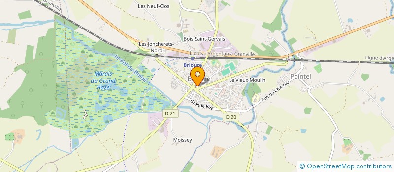 localisation de l'entreprise COMITE DES FETES DE BELLOU EN HOULME à BELLOU-EN-HOULME