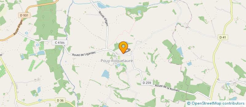 localisation de l'entreprise COMITE DES FETES DE BERRAC  BERRAC