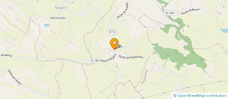 localisation de l'entreprise COMITE DES FETES DE BERTRE  BERTRE