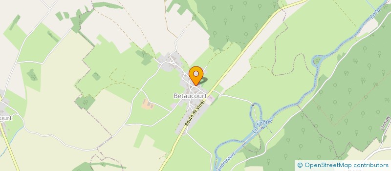 localisation de l'entreprise COMITE DES FETES DE BETAUCOURT  BETAUCOURT