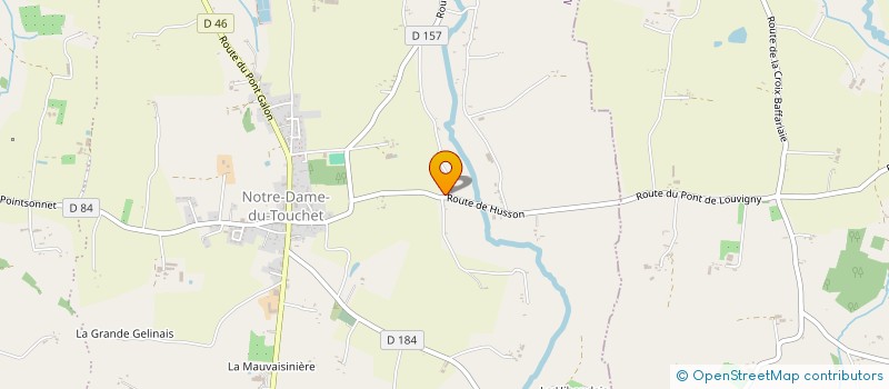 localisation de l'entreprise COMITE DES FETES DE BION  MORTAIN-BOCAGE