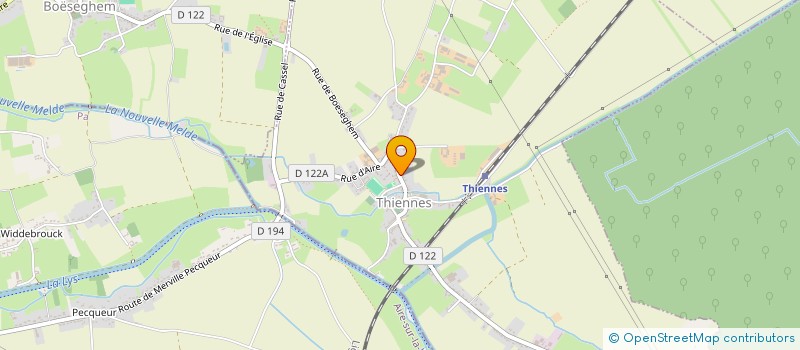 localisation de l'entreprise COMITE DES FETES DE BOESEGHEM  BOESEGHEM