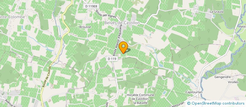 localisation de l'entreprise COMITE DES FETES DE BOSSUGAN  BOSSUGAN