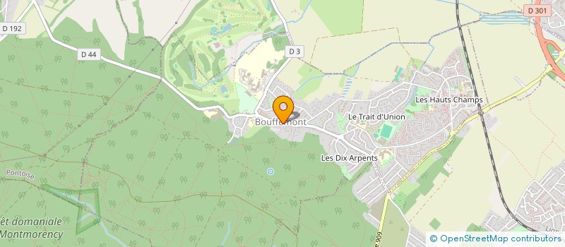 localisation de l'entreprise COMITE DES FETES DE BOUFFEMONT à BOUFFEMONT
